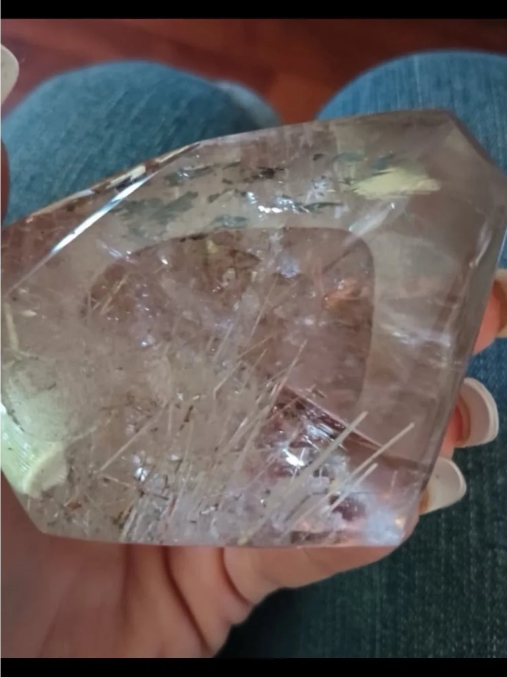 Rutilated Quartz Crystal